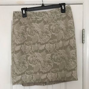 Ann taylor loft midi skirt